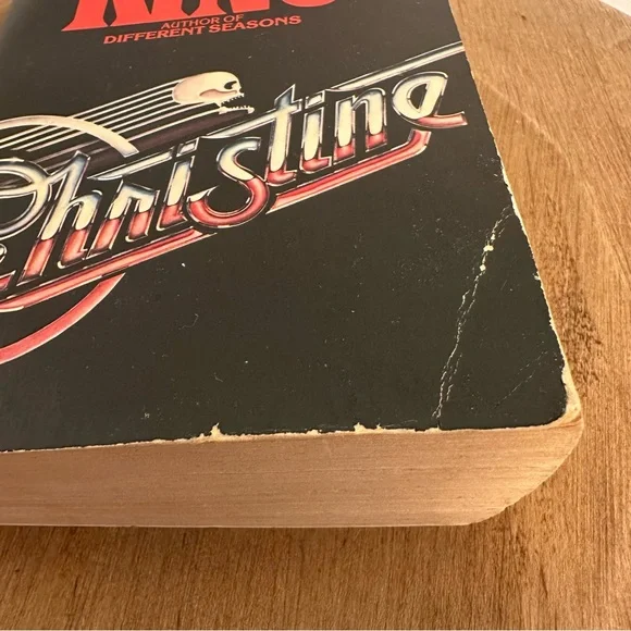 SOLD Christine Book Stephen King 1983 Signet Paperback First Printing Thriller - Picture 8 of 14
